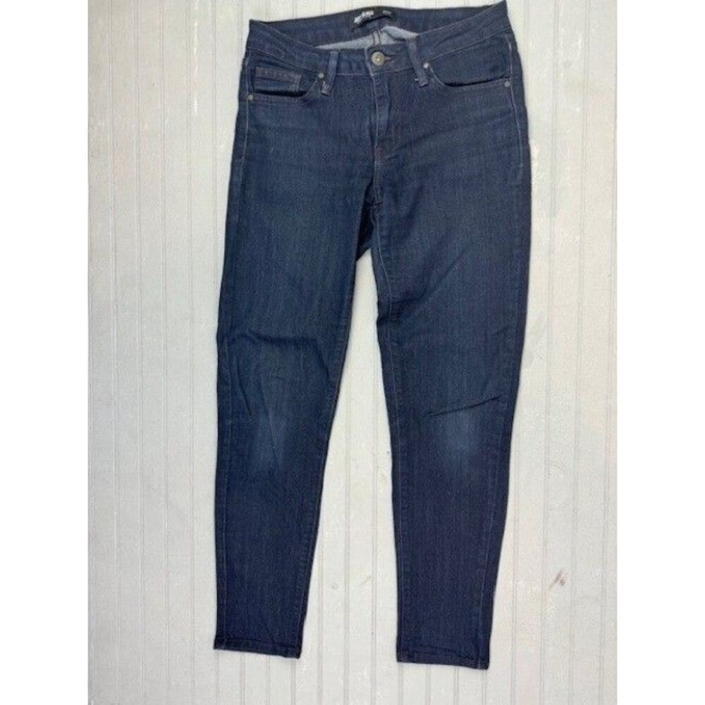 Just Black Size 26p Petite Womens Jeans Skinny Dark Wash Stretch Low Rise